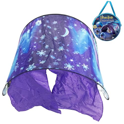 Tienda de campaña para niños y niñas con cabezal iluminado de juego rápido