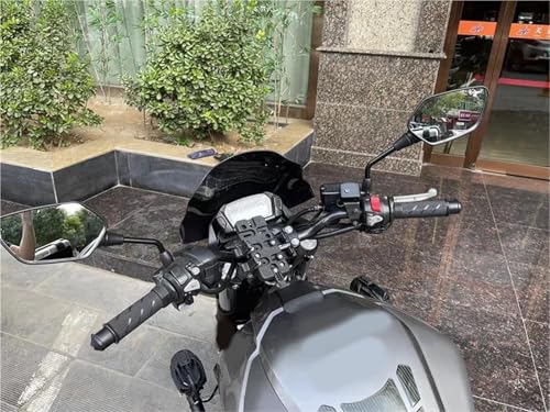 Espejo para scooter y motocicleta urbana en rutas de fin de semana 4
