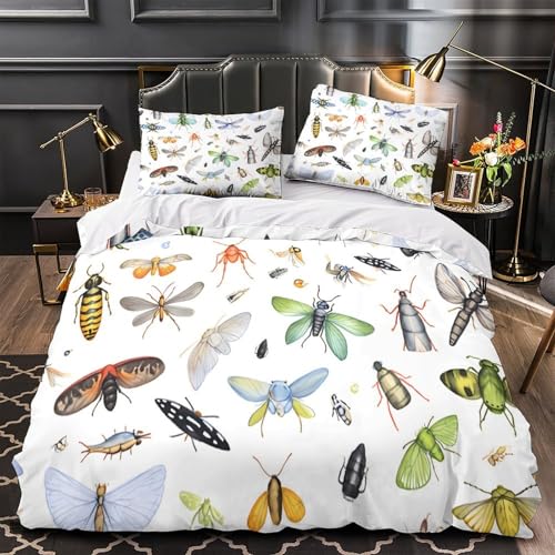 Housse de couette cheval confortable avec fermeture éclair utile