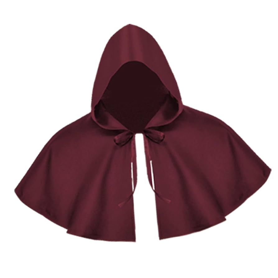 Favorite フード付ケープマント　学者の装い　ポンチョ 全円　フルサークル Favorite フード付ケープマント 学者の装い ポンチョ 全円 フル