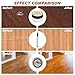 Furniture Touch Up Markers- 12 Colors, 19 Pcs Wood Scratch Repair Kit with Polish Wax and Wood Putty, Repair Wood Marker Pens for Cracks, Scratches, Holes, Stains, Doors, Floors, Tables, Cabinets