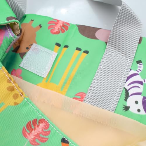 Miniatura 3 de Libaidz 1 Pcs Bolsas Impermeables Guarderia,Bolsa De Pañales,Bolsa Ropa Sucia Guarderia,Bolsas Tela Ropa De Infantil,Bolsas Impermeables Bebe Para Viaje,Playa,Gym,Piscina