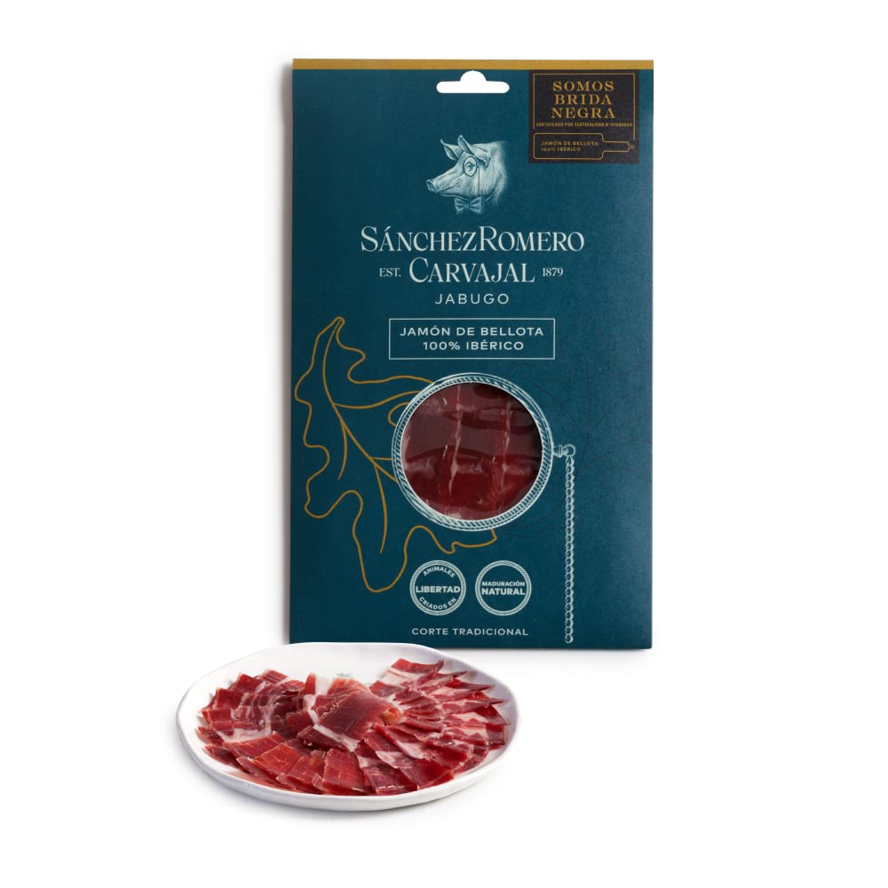 Sánchez Romero Carvajal Jamón Ibérico Loncheado 70g
