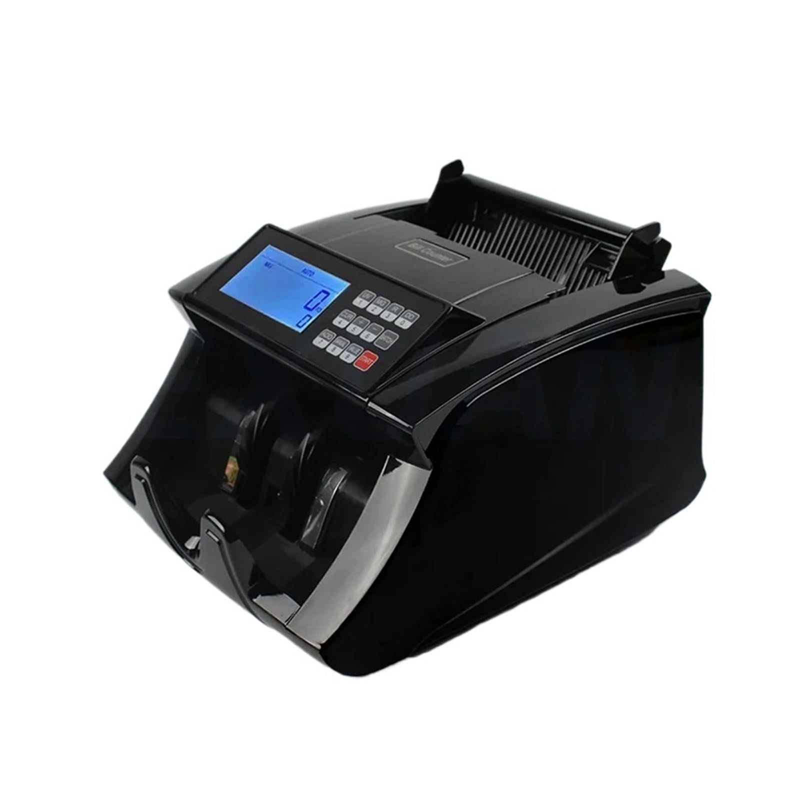 Registratore di Cassa Automatico multivaluta, Conta Banconote, rilevatore di Banconote, Display LCD per Euro, Dollari USA, sterline AUD per Negozi, attività commer,