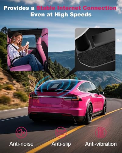 Image of Mwin Starlink Mini Suction Cup Mount - Car Starlink Mini Accessories with 2 Replaceable Strong Suction Cups, Sunroof Mechanicals Window Mount for Stable Satellite Signal in RVs, Boats, and Road Trips