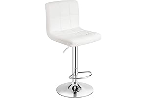 COSTWAY Bar Stool: Sleek and Versatile Tall Vanity Stool