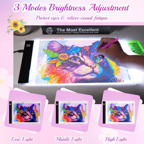 Guiseapue 010 A4 Light Board For Diamond Art thumb #4