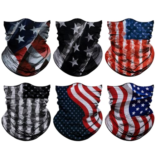 Image of Neck Gaiter for Men Women Headwear Bandana Head Wrap Face Scarf Mask Cover Warmer Balaclava-Seamless & Versatile