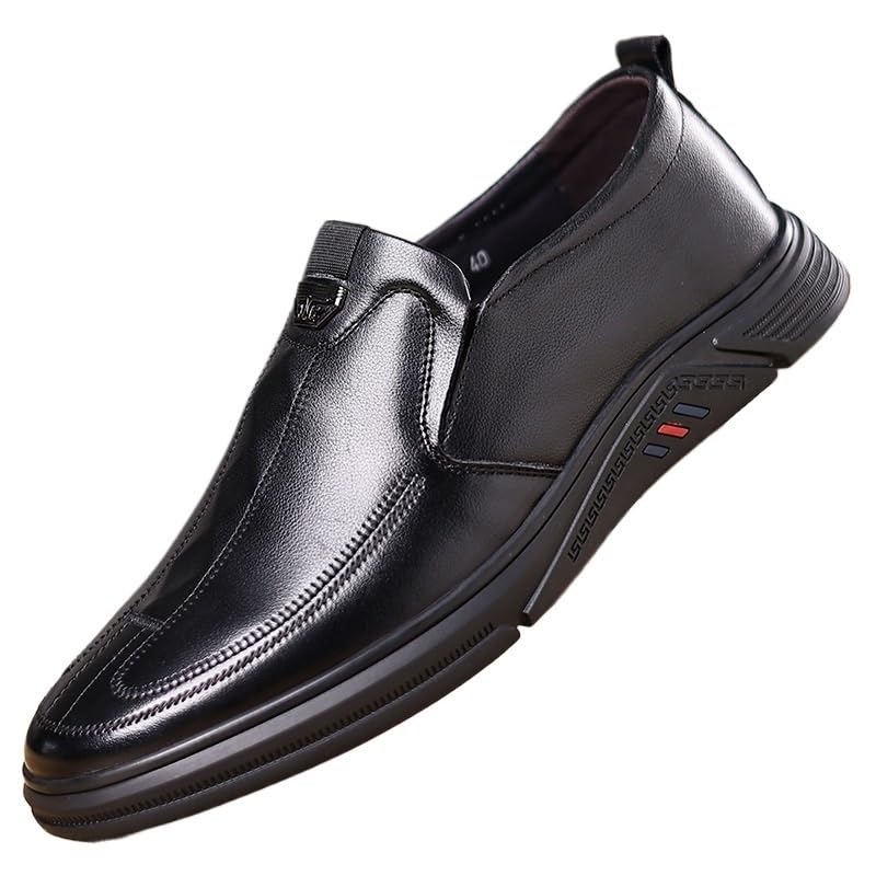 Men Patent Leather Dress Shoes,Casual Classic Business Printed Slip On Dress Sneakers Fashion Sneakers Loafers