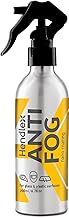 Hendlex Nano Spray Anti Beschlagen Auto, Windschutzscheibe, Motorrad Helm 100ml, Anti Fog Spray, Antibeschlagmittel für Glas und Kunststoff (200ml)