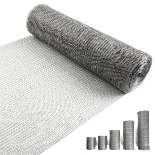 16" X 50 ft Wire Mesh Roll for Rodent Stainless Steel Mesh for Mice