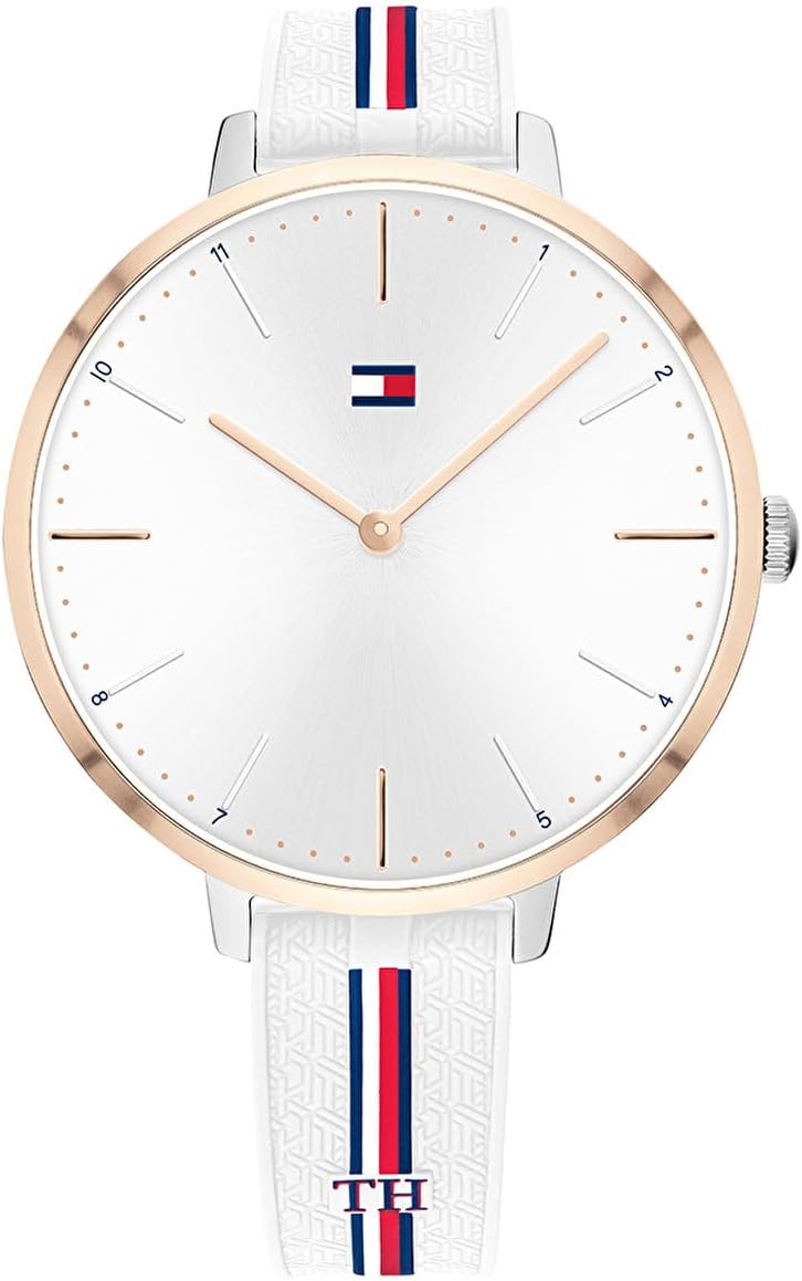 Tommy Hilfiger Women's Analogue Quartz Watch with Silicone Strap 1782156