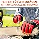 Kettensägen-Schärffeilen-Set – 6 runde Feilen, kompatibel mit ⅜ Zoll (0,325) Kettensägen – effizientes Werkzeugset zum Feilen von Sägeketten – von EffektWerk
