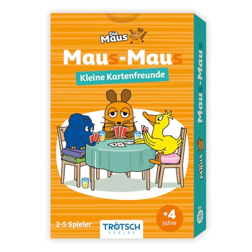 TRÖTSCH - Die Maus Mau-Mau Kartenspiel Mau(s)-Mau(s) Kleine Kartenfreunde | Ab 4 Jahren
