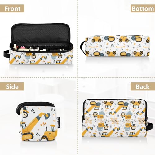 Bolso de viaje estilo dibujo animado para herramientas de cabello, resistente al calor, organizador portátil para planchas, rizadores y accesorios de cuidado capilar miniatura 5