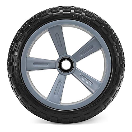 Roda, Andoer Roda de pneu de trole de caiaque à prova de furos de 10 polegadas para carrinho de caia