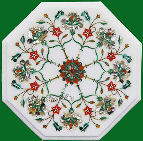 Semi Precious Stones Inlaid Coffee Table Top Octagonal Marble Sofa Sid Semi Precious Stones Inlaid Coffee Table Top Octagonal Marble Sofa Sid