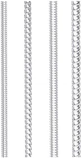 Invisible Spiral Ring Size Adjuster with Cleaning Cloth - 4 Sizes - Silicone Invisible Ring Sizer, Resizers, Stoppers, Spacer - Spiral Ring Tightener - Ring Adjuster for Loose Rings Women, Men