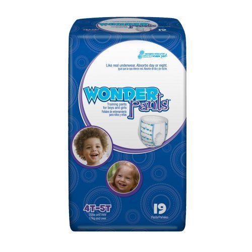 WonderPants® Training Pants for Boys and Girls - CASE/76 (XL (4T - 5T))