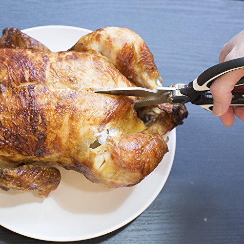 MAIRICO Ultra Sharp Premium Heavy Duty Kitchen Shears and Multi Purpose Scissors