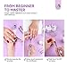 SAVILAND Essentials Acrylic Nail Kit with Everything for Beginners Home Salon Manicure DIY
