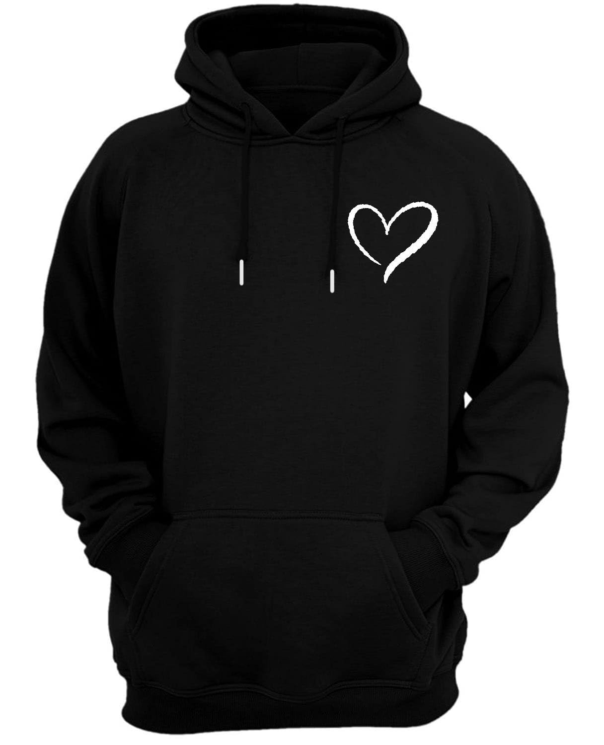 F GALLERYMen's Printed Fleece Hooded Sweatshirt