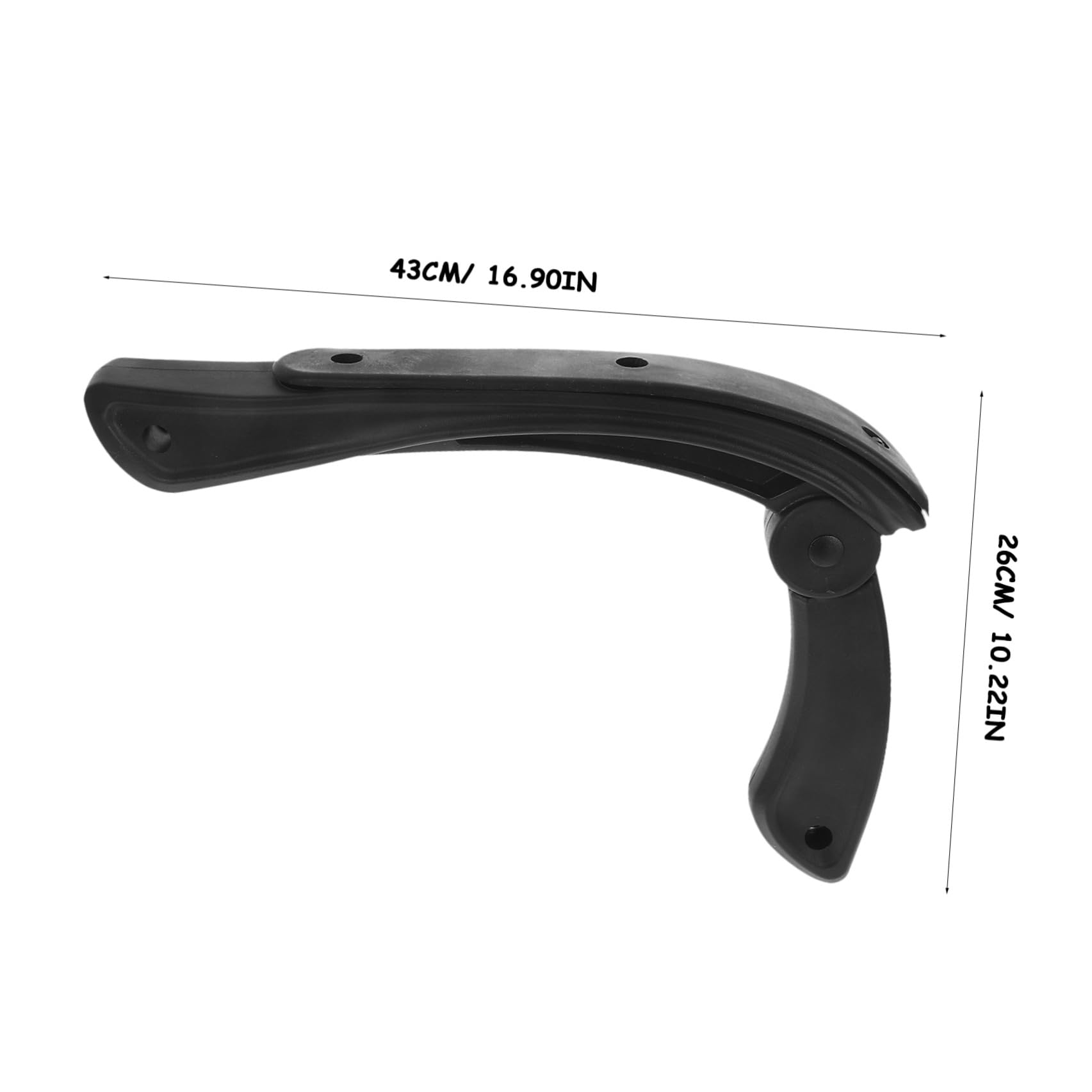 2 Piezas Reposabrazos Repuesto Profesional Resistente para Sillas Oficina y Giratorias Soporte Duradero y Antidesgaste para Brazo Compatible con Múltiples Modelos