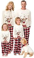 Aemiy Family Christmas Pyjamas Setï¼ŒFairy Christmas Family Matching Pajamas Set Adult Kids Sleepwear Nightwear...