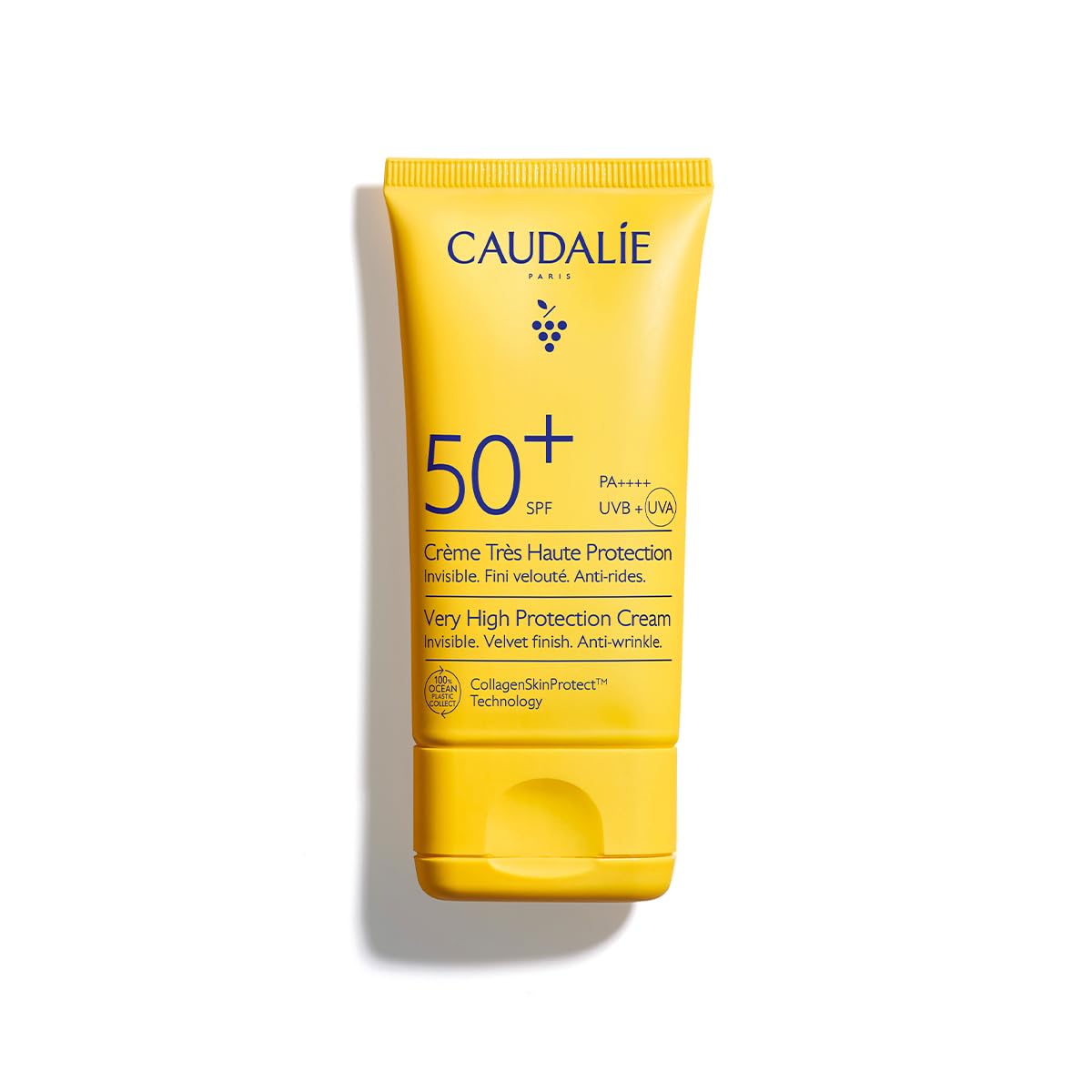 Caudalie Very High Protection Cream SPF50+, Anti-Wrinkle Sunscreen, 50ml