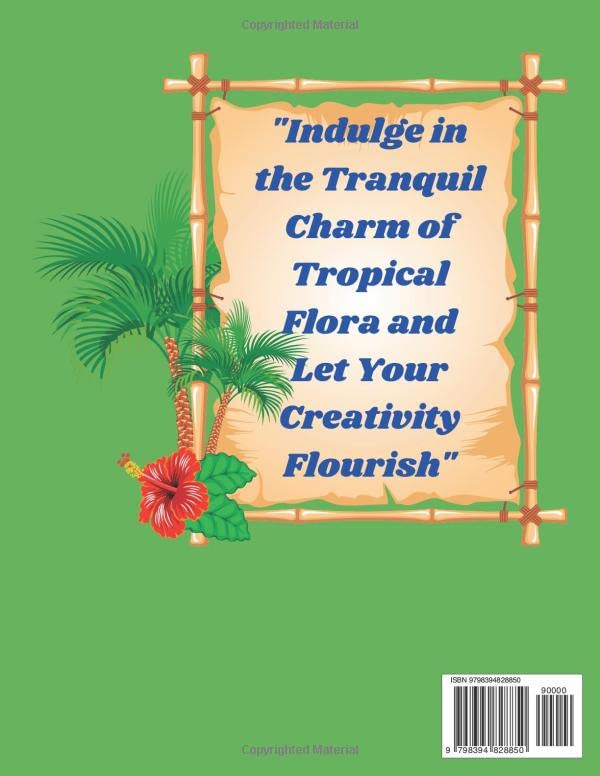 Miniatura 2 de Tropical Dreams Coloring Book Delightful Flowers to Color and Relax
