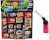 250 Teile - Shreck Party - Feuerwerk Kinderfeuerwerk + 1 Profi Sturmfeuerzeug von Home Flair®