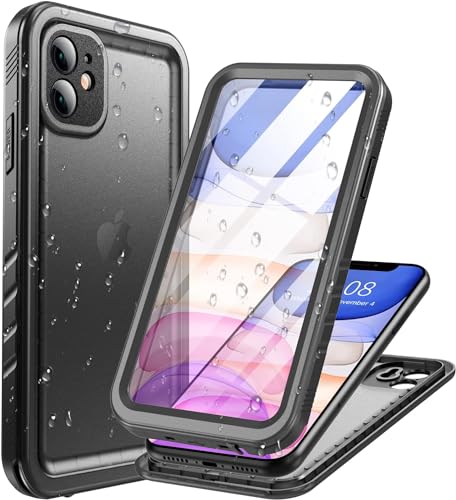 Cozycase Plastic For iPhone 12 Waterproof Case Cover-IP68 Underwa...