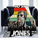 SUNZHI Blanket George Musics Jones Throw Flannel Blankets for Bed Sofa Room Couch Camping Soft Air Conditioning Blankets for All Seasons 40'x30'