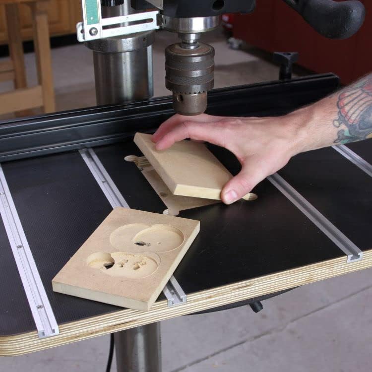 Infinity Cutting Tools Drill Press Table & Fences (Table Inset (Pack of 3))