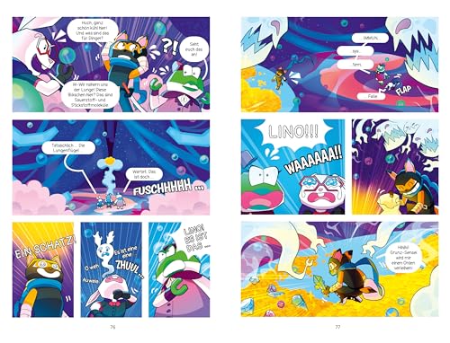 4. Bild von Arazhul Lino – Das Rätsel des Ninja-Zaubers: Ein Lino-Comic-Adventure von Arazhul, Band 1