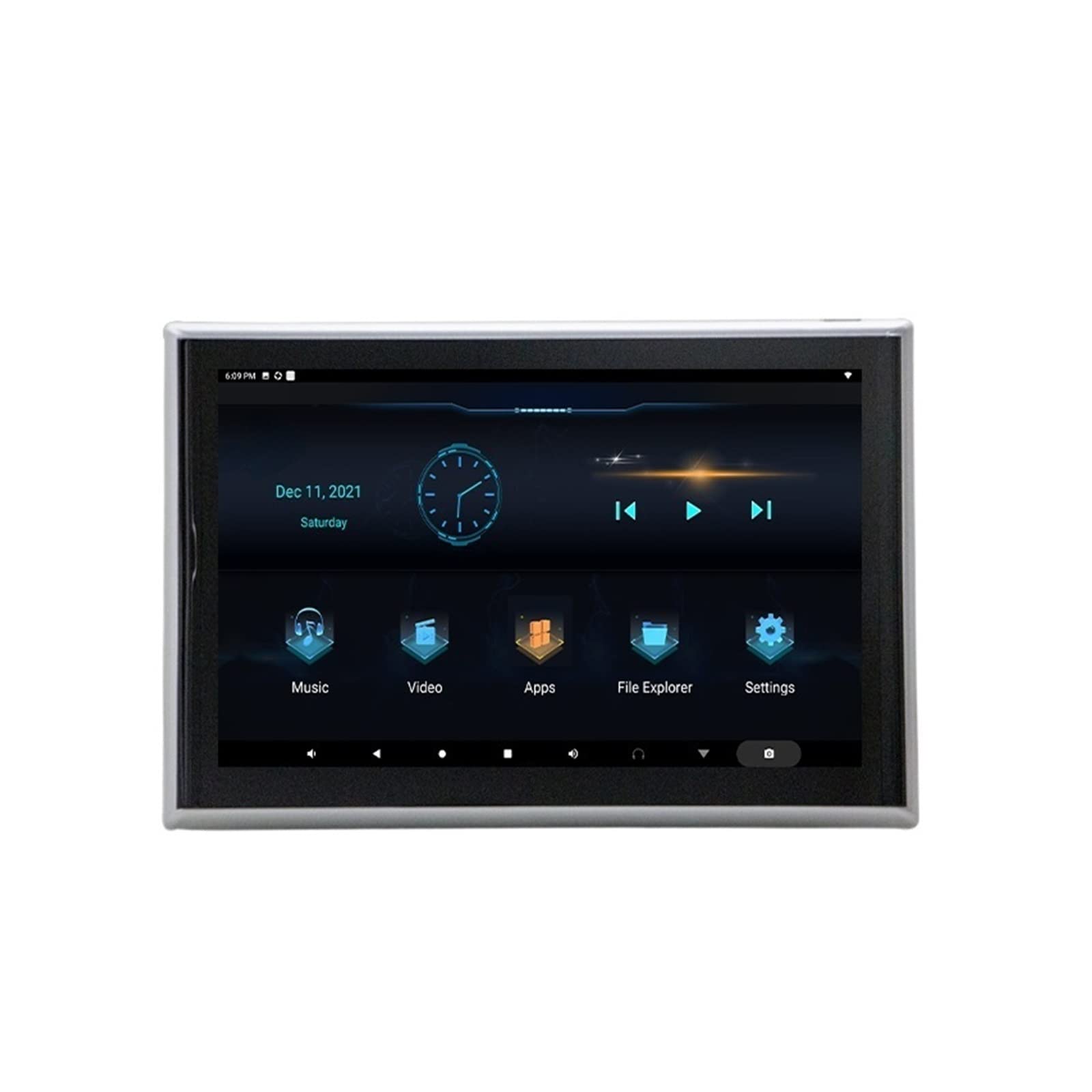 HD 4K Monitor samochodowy zagłówek z ekranem dotykowym 9/10 Cal Auto Wyświetlacz tylnego siedzenia Samochodowe odtwarzacze wideo Rodzinne wycieczki(9 Inch 1 pcs)