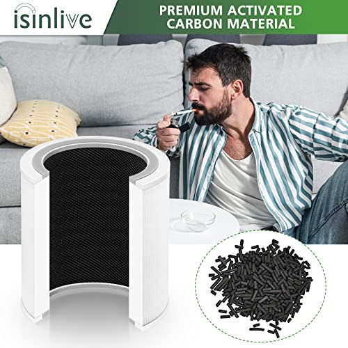 Image of Core 400S Replacement Filter for LEVOIT Core 400S-P Smart WiFi Air Purifie-r, Core 400S-RF, 3-in-1 Activated Carbon Filter, LRF-C401S-WUS, 1 Pack