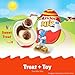 Kinder Joy Easter Eggs, Sweet Cream and Chocolatey Wafers with Toy Inside, 10.5 oz, 1 Pack, 15 Eggs