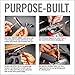 Real Avid Accu-Punch Hammer and Gunsmithing Roll Pin Punch Set, AVHPS-RP