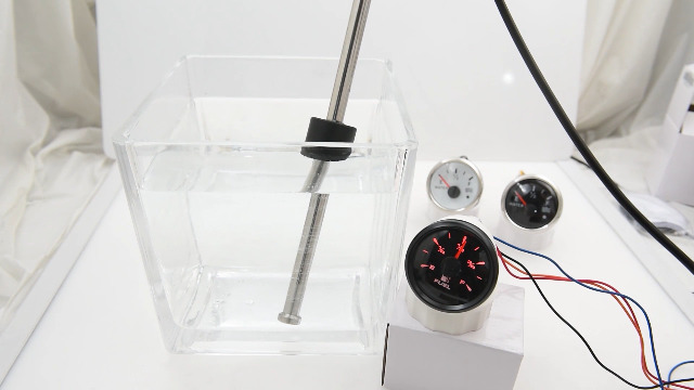 Indicatore Livello Carburante Digitale KAOLALI 52mm - Display LED, 0-190 Ohm, Per Auto, Moto, Barche - Foto 9