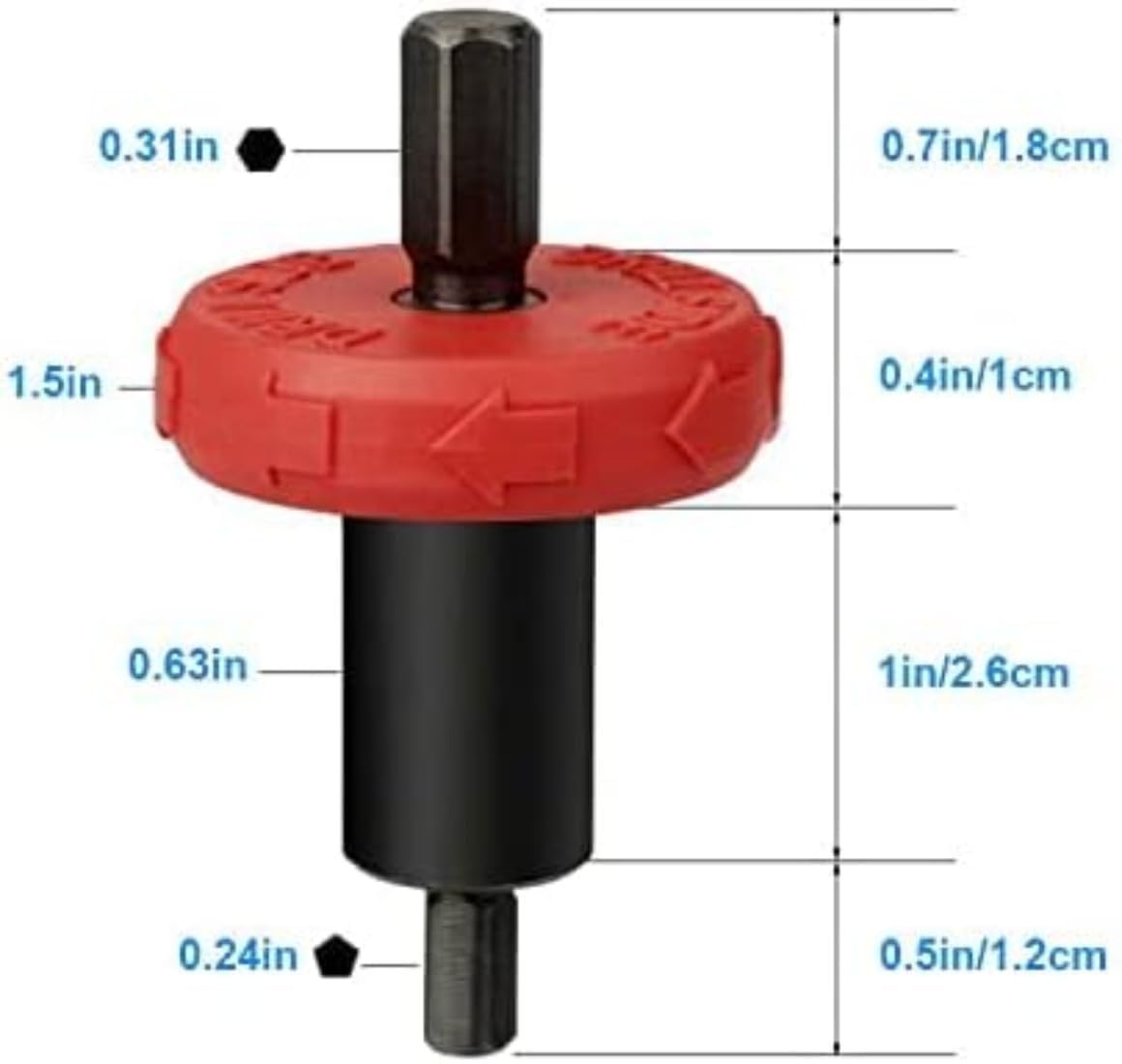 GXARTS 5 adaptadores de broca de motor eléctrico de arranque para recortadoras Troy Bilt y otros equipos de mano