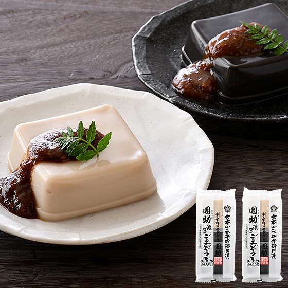 Amazon | 胡麻豆腐 ごま豆腐 永平寺 団助 團助 濃厚 ごまどうふ 4個