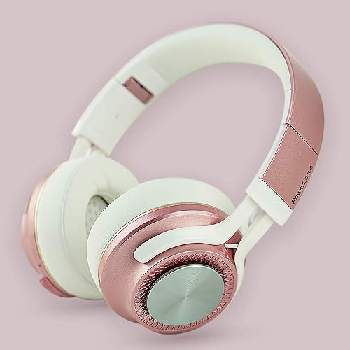 Miniatura 4 de PowerLocus P3 audífonos inalámbricos con Bluetooth, supraaurales, 26horas de reproducción, Bluetooth 5.0, plegables, estéreo, inalámbricos, con