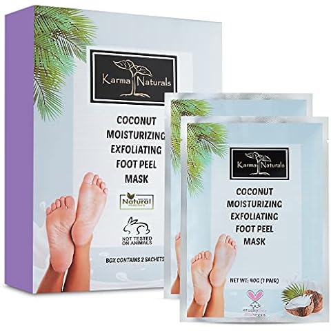 Karma Organic Coconut Foot Peel Mask Cover