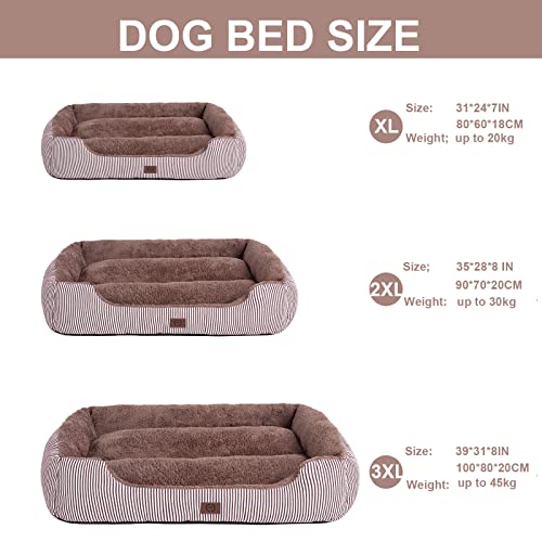 DOGSIR-Large-Dog-Bed-Washable-9070CM-3528IN-Super-Soft-Pet-Bed-for-Protect-the-Pets-Spine-and-Improve-Sleep-Waterproof-Dog-Bed-with-Anti-Sli