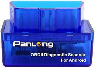 Panlong OBD2 Scanner Bluetooth OBDII Diagnostic Tool Car Code Reader Turn Off Check Engine Light Support Android Torque App