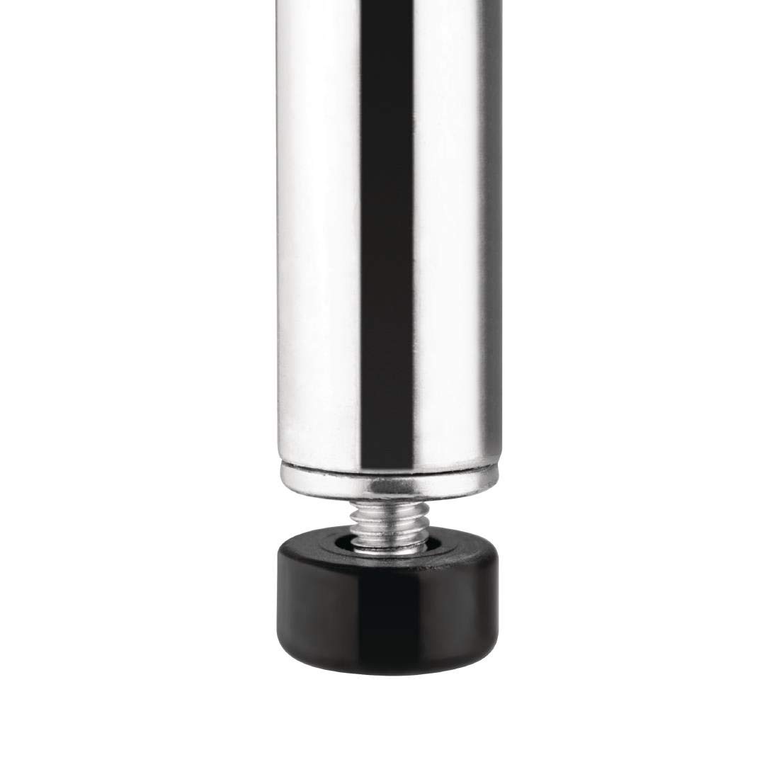 Vogue Etagère en kit à 4 niveaux, zinc galvanisé, charge maximale : 340 kg, taille : 1853 (H) x 1830 (L) x 610 (P) mm, étagères métalliques emballées à plat, U259