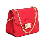 Leather Small Cross Body Purse Crossbody Bag Black Red Evening Party Wedding Clutches Shoulder Bag