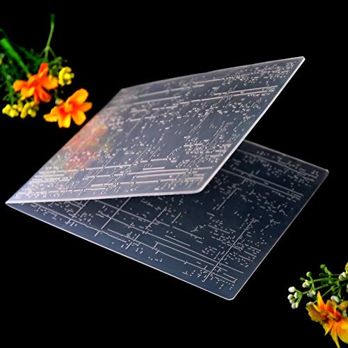 Ddoujoy Watermark Ink Mark Snowfall Background Plastic Embossing Folders For Card Making Scrapbooking And Other Paper Crafts 2101081 #TOP2