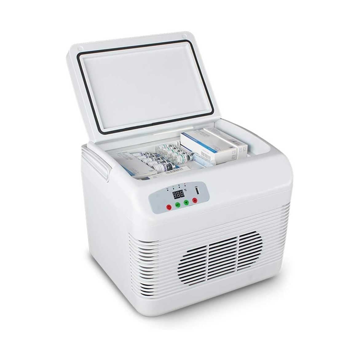 SiMbae WHITE-65446823 0.4 cu ft Compact Freezer White
